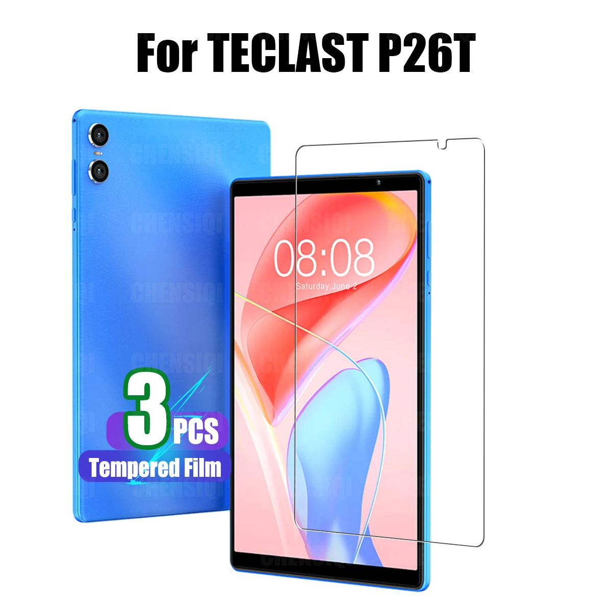 For Teclast P26T (10.1 Inch) 2023 Released Screen Protector High Definition Anti-fall / Anti-scratch Tempered Glass Film