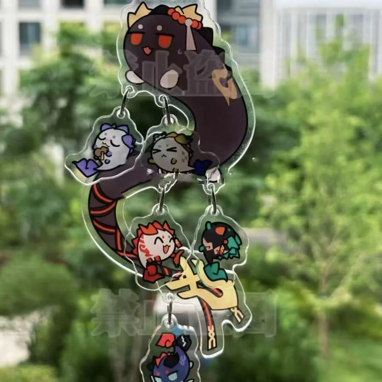 

Arknights Tomorrow's Ark, Dragon Bubble Year Home, Acrylic Bag Pendant Keychain Homemade Anime Game Accessories