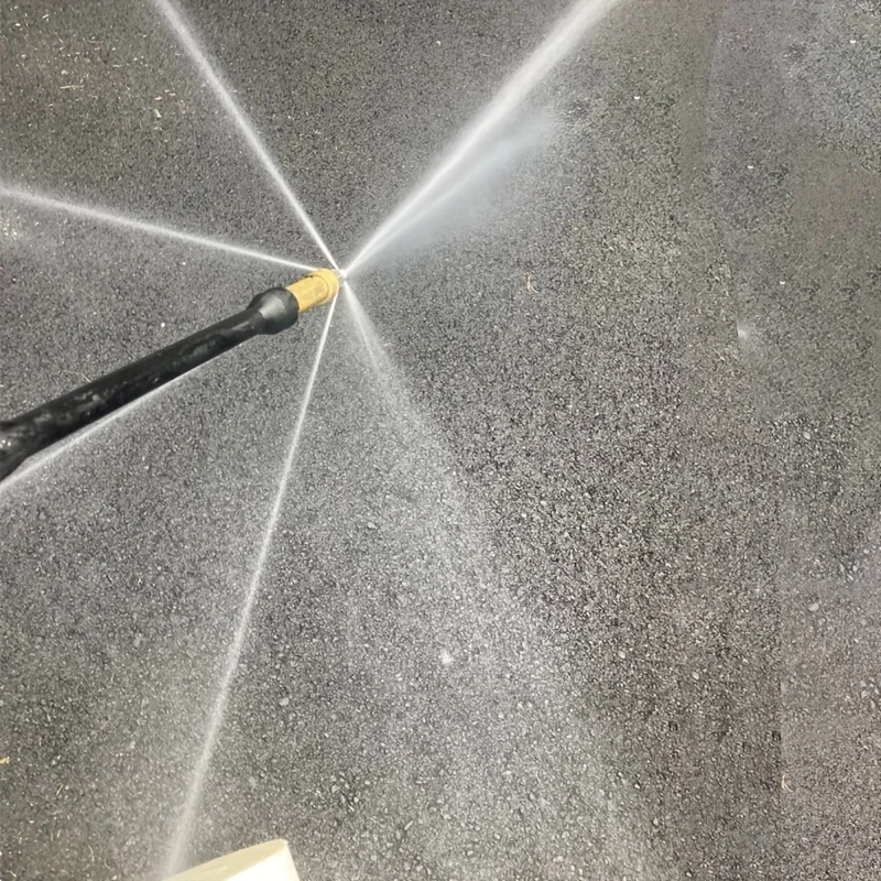 غسالة الضغط المجاري Jetter فوهة استنزاف الضغط Jetter خرطوم فوهة 1/4 "موصل سريع 5000 PSI الفولاذ المقاوم للصدأ