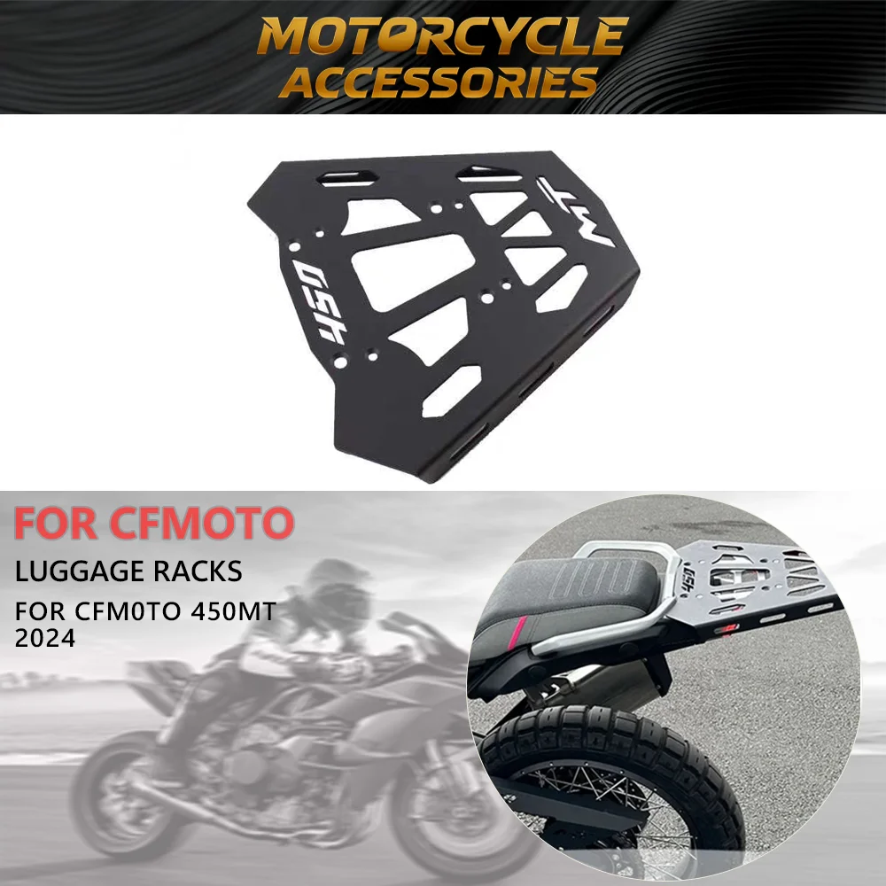 

For CFMOTO 450MT Enlarge luggage rack Cfmoto 450MT Tailbox rack Tail package frame Enlarge the rear tailstock Tailbox chassis