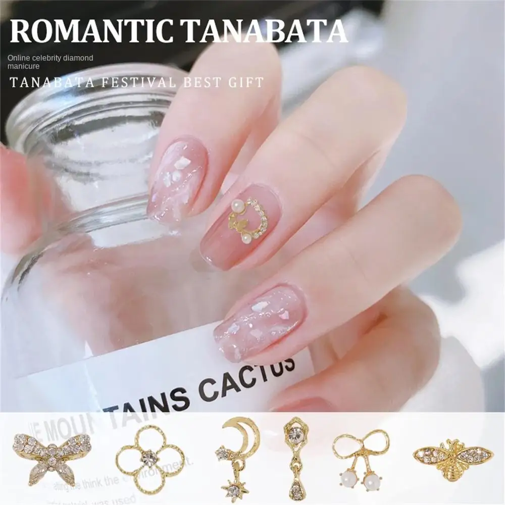 Rhinestone Decoration 10nail Enhancement Environmentally High Quality Materials Sufficient Quantity 3d Fashion Design