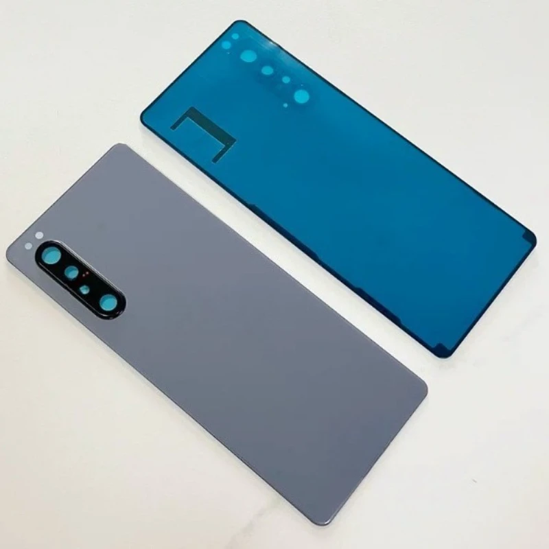 Back Glass Cover Replacement For Sony Xperia 1 II X1ii Back Door Battery Rear Housing Cover XQ-AT51 With Camera Lens XQ-AT72