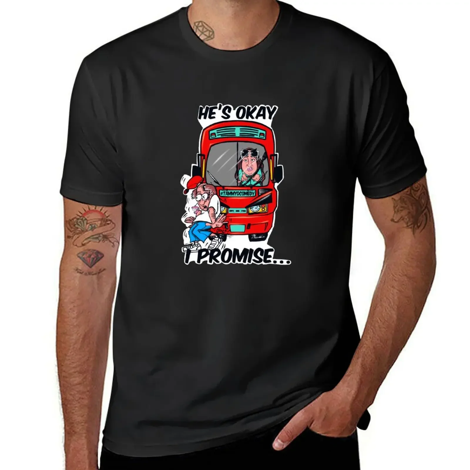 Color Bus Driver Joke T-Shirt graphic tee shirt basketball graphic tees plain custom t shirt mens clothing