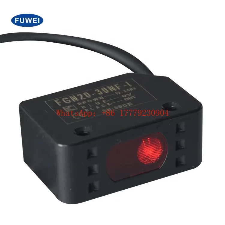 

FGN20-30NF-I Digital Display Photoelectric Sensor Line Light Source Diffuse Reflection Type Optical Sensor
