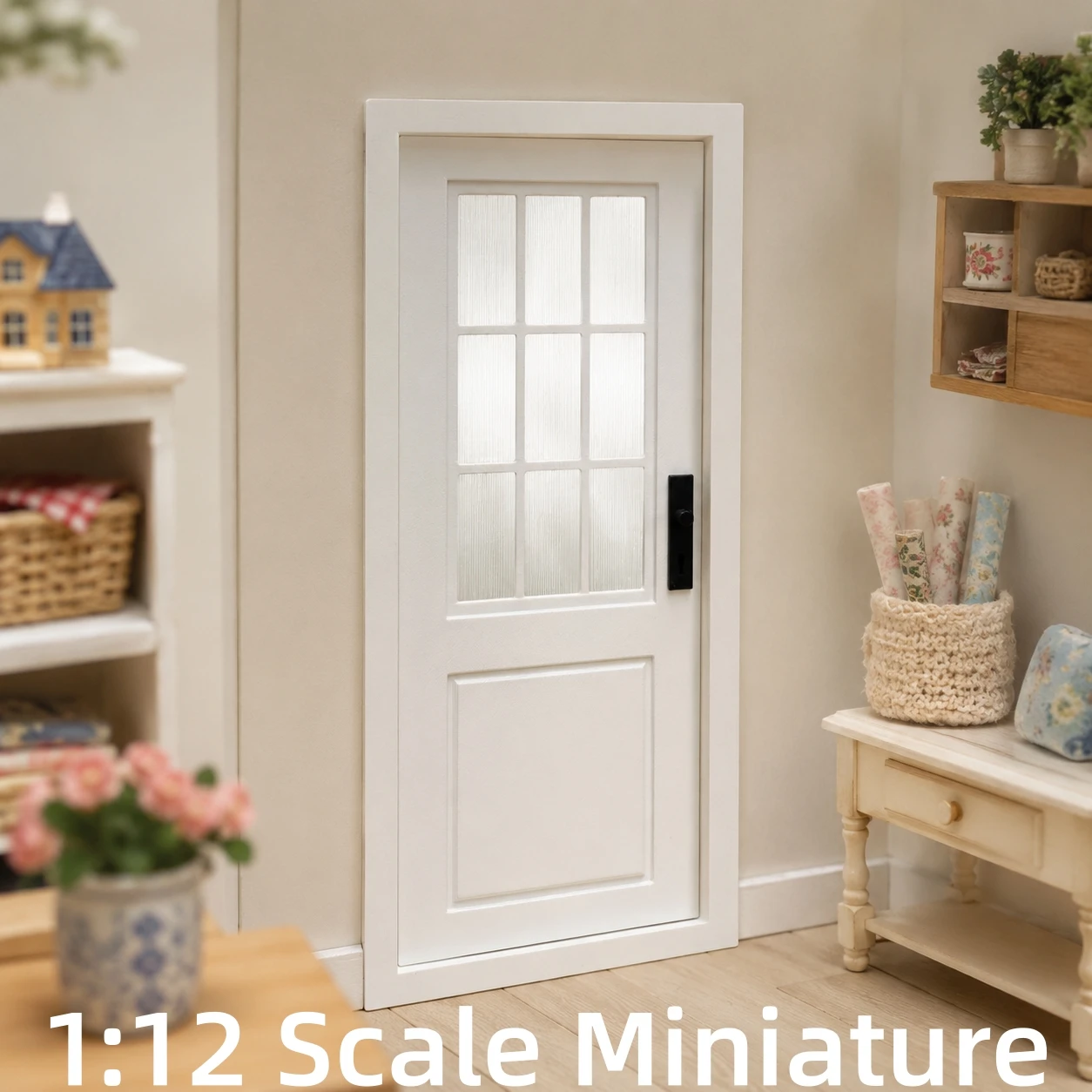 Interior Design Article - Dollhouse Furniture 1:12 Scale Miniature Doors,