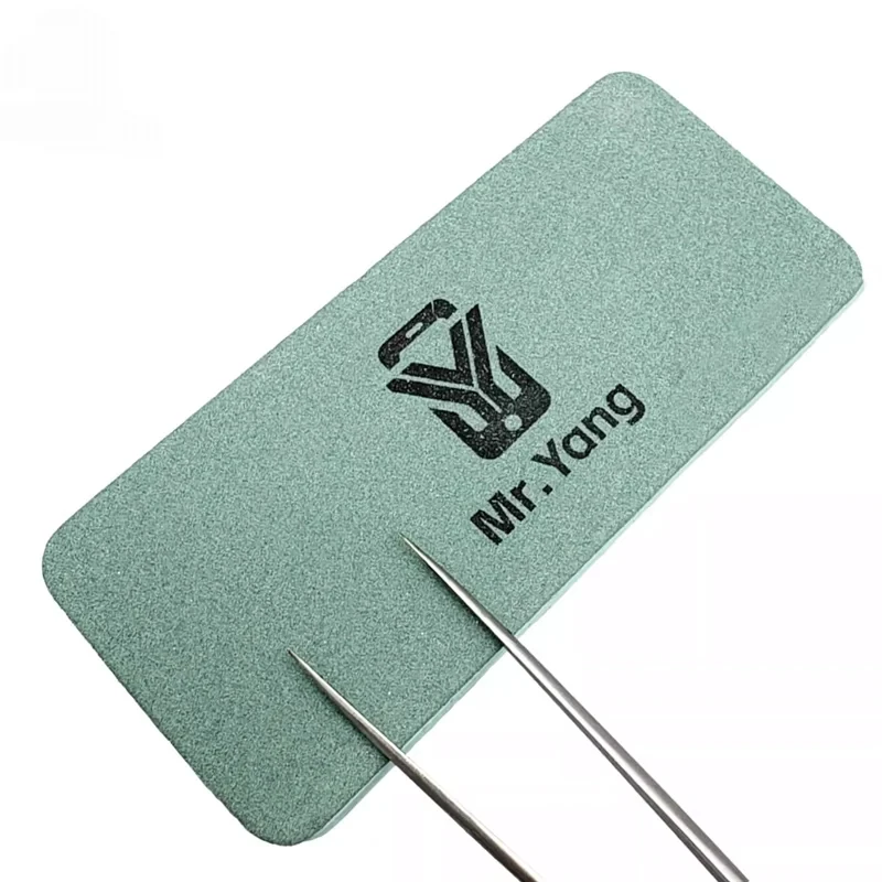 YCS Mr.Yang High-Grit Sponge Pad Tweezers Fine Grinding Wipe for Ultra-Fine Polishing Mobile Phone Repair Tools Set