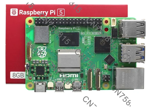 AI KitRaspberry Pi 5 De 8gb Kit Complete Solid State Drive，Pi 5 16gb RAM Computer  Pi5 Python Programming