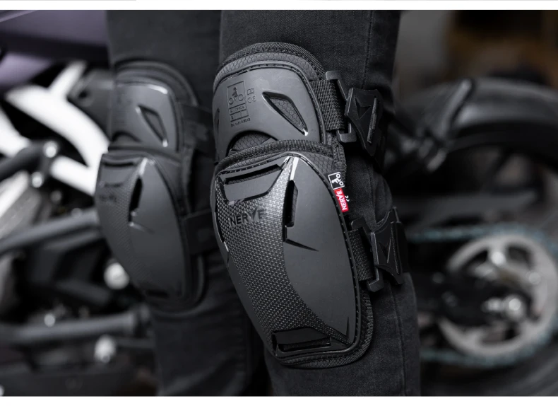 NERVE Motorrad Knieschützer Motocross Wachen Schutz CE2 Level Off-Road Racing Reiten Knieschützer MTB Moto Joelheira Sicherheitsschützer – Detail 10