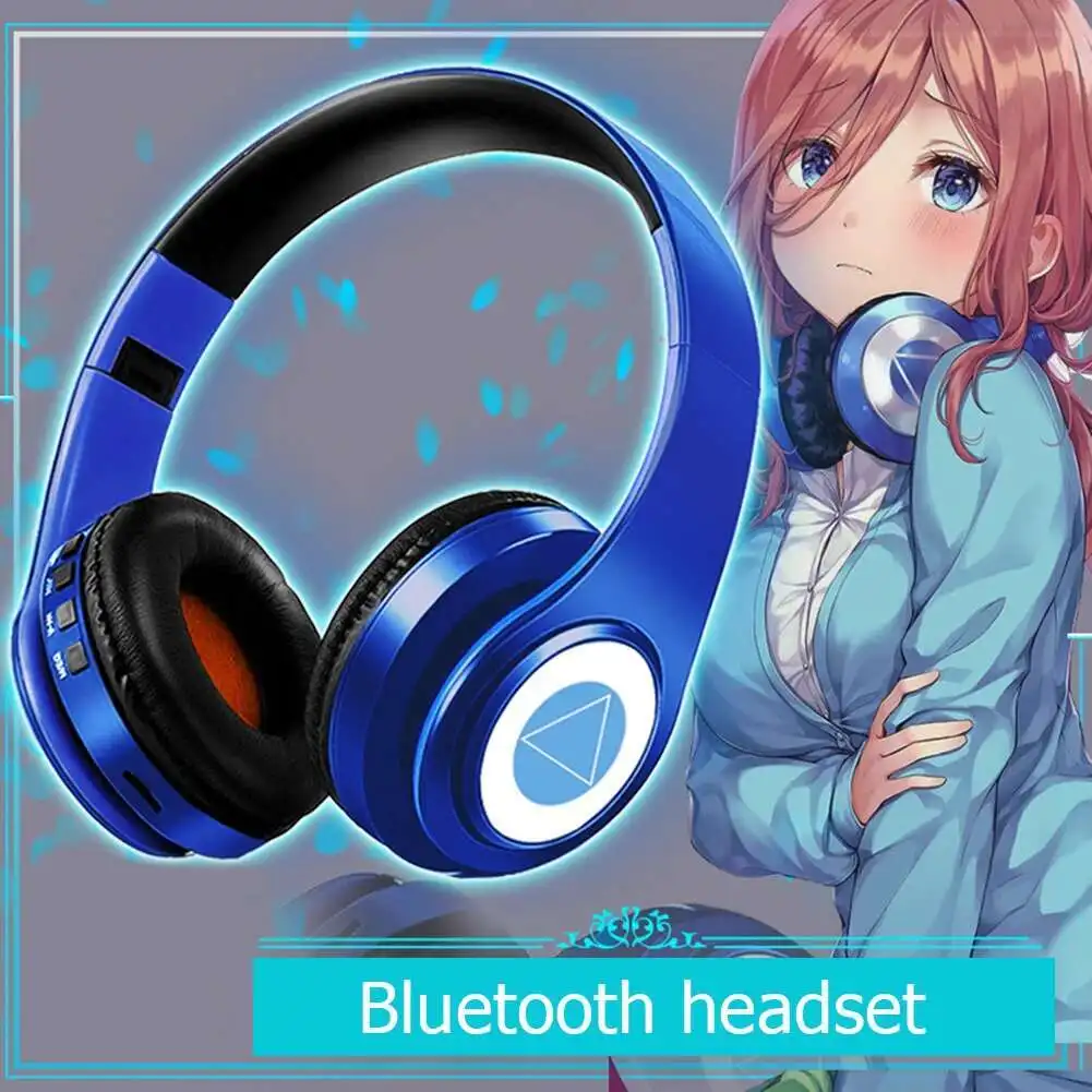 

Nakano Sanjiu Head Mounted Bluetooth Earphones Folding, Card Inserting, Built In Microphone Earphones Comfortable To Wear