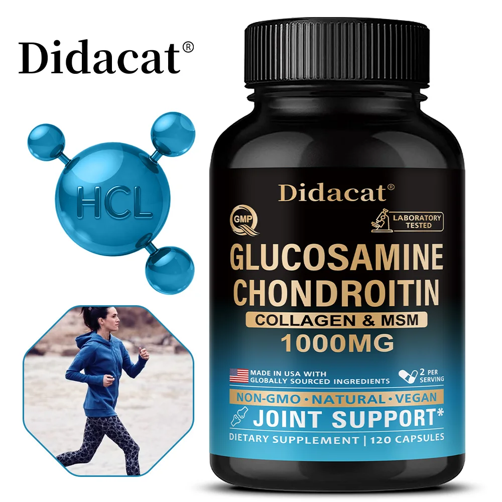 

Сульфат глюкозамина + хондроитин + комбинированный MSM, здоровая добавка, поддерживает комфортное движение, формурование коллагена