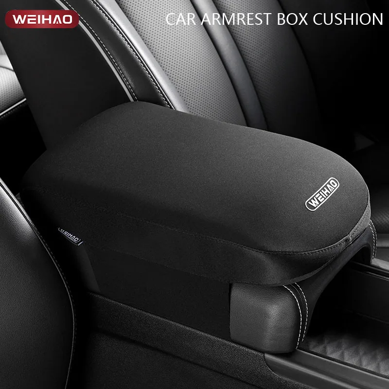 New Car Armrest Box Height Increasing Pad For Car Mounted Anti Drowsiness Hand Memory Cotton Central Pad Universal Popular Item
