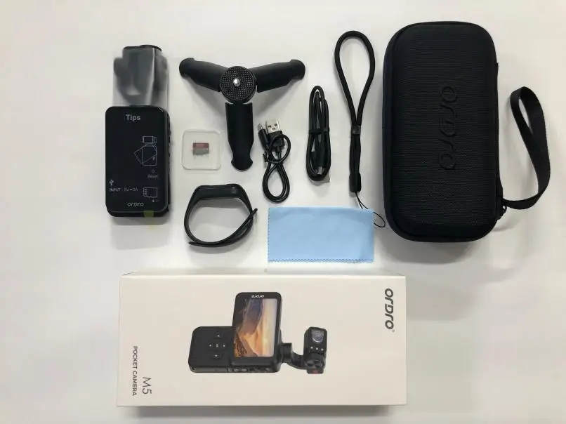 ORDRO M5 5K Action Pocket Video Camcorder Infrarot IR Nachtsicht Großer Touchscreen Vlog Kamera mit Stativ Fernbedienung SD-Karte – Detail 1