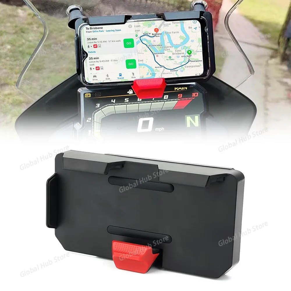 

Motorcycle Accessories - Wireless Charging Phone Mount Holder Base For BMW R1200GS ADV & R1250GS