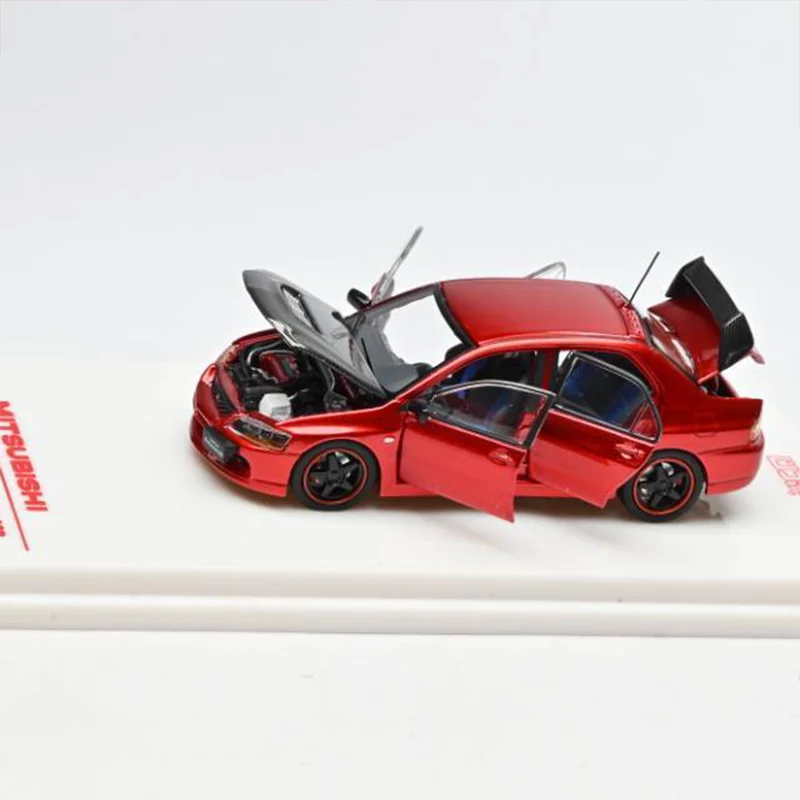 1:64 Ihcm Mitsubishi Evo 9th Generation ماليزيا محدودة كاملة الحجم محاكاة سبيكة مصغرة يموت الصب نموذج سيارة لعبة مخصصة هدية #3