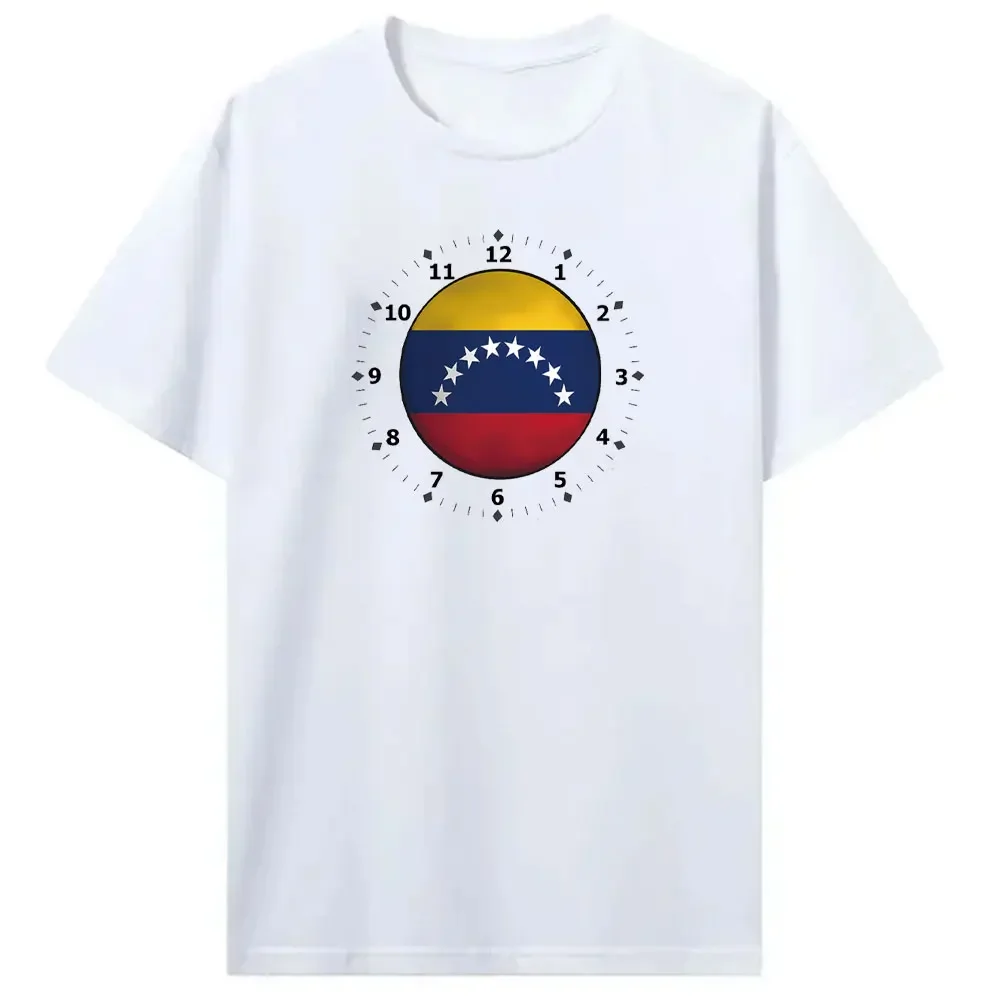 فخور فينيزويلا فنزويلا العلم الكلاسيكية تي شيرت الجرافيك القطن الشارع الشهير قصيرة الأكمام هدايا عيد ميلاد تي شيرت ملابس رجالي #5