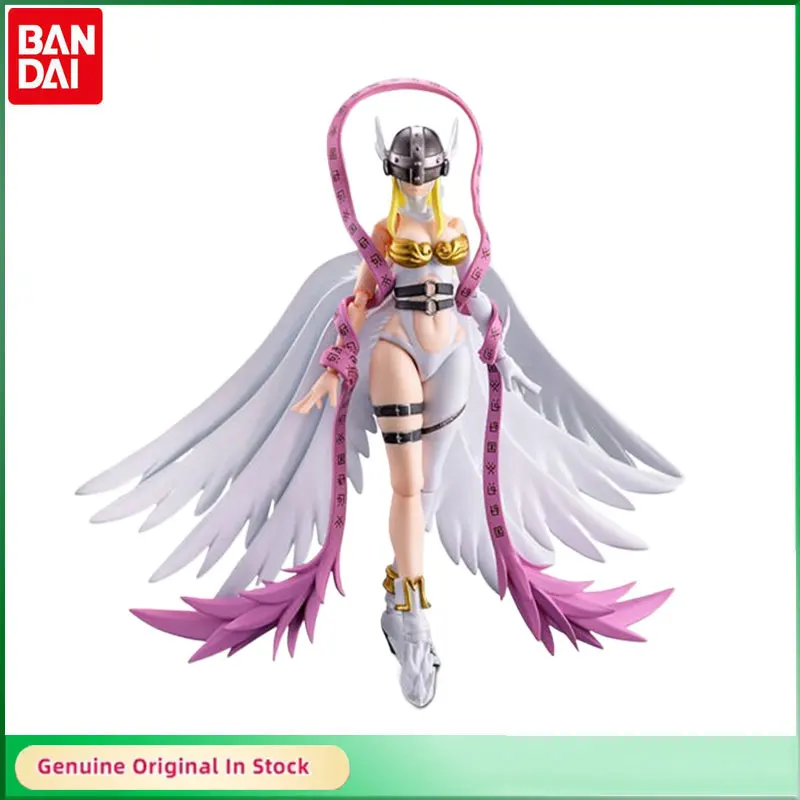 

Bandai Original PB SHFiguarts Digimon Adventure Angewomon Anime Action Figure Active Joints Model Toys Hobbies Collectibles