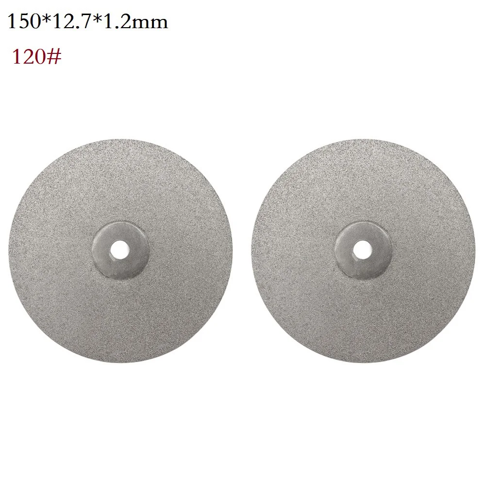 

2pcs 6inch 150mm Grit 80-3000 Coated Wheel Lapping Disc Flat Lap Wheel PACK Power Tool Accessories