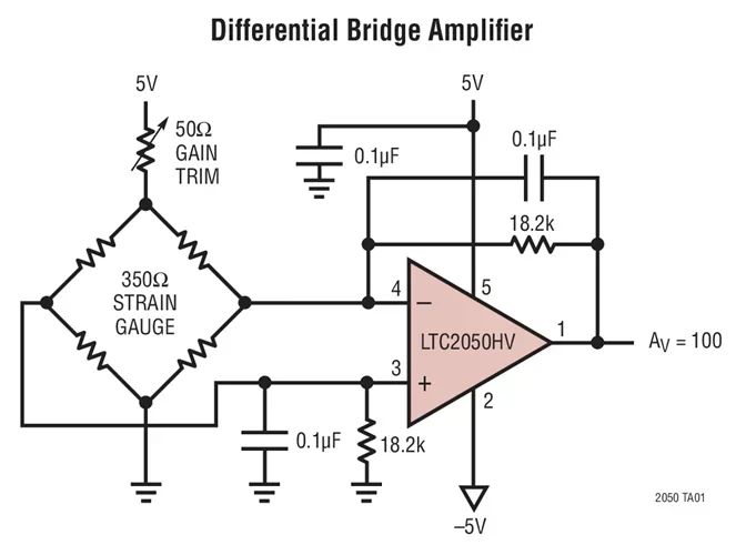 LTC2050HVCS5 LTC2050HVHS5 LTC2050HVIS5 LTC2050CS5 LTC2050IS5 LTC2050HS5 LTC2050 - Zero-Drift Operational Amplifiers in SOT-23