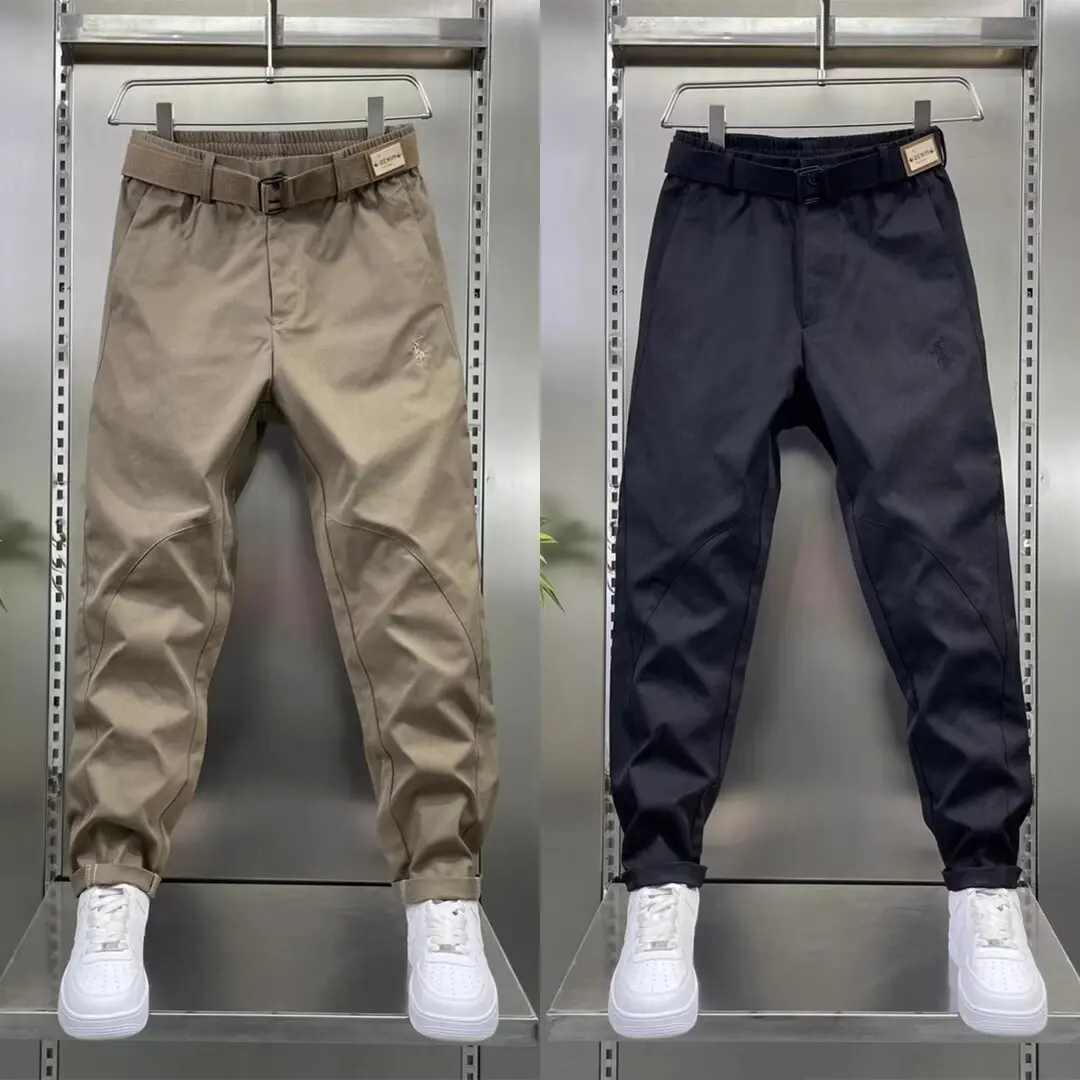 

Мужские брюки-карго, осенне-весенняя хлопковая рабочая одежда, высококачественные повседневные спортивные штаны для скалолазания, мужские брюки 2025