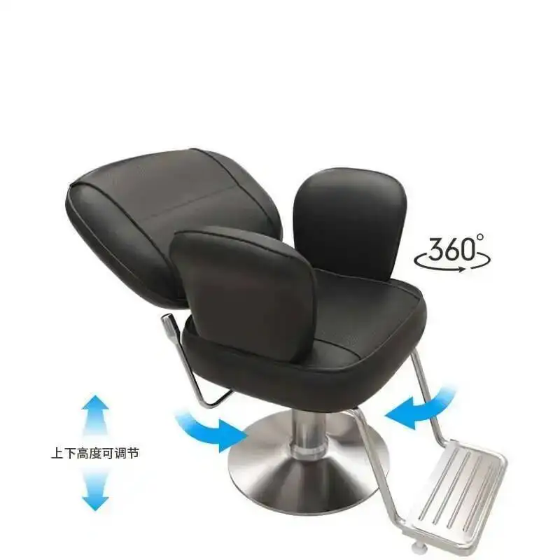 كرسي الحلاق كرسي الحلاقة كراسي صالون الحلاقة الهيدروليكية الشعر لمعدات صالون الحلاقة تصفيف الأثاث التجاري
