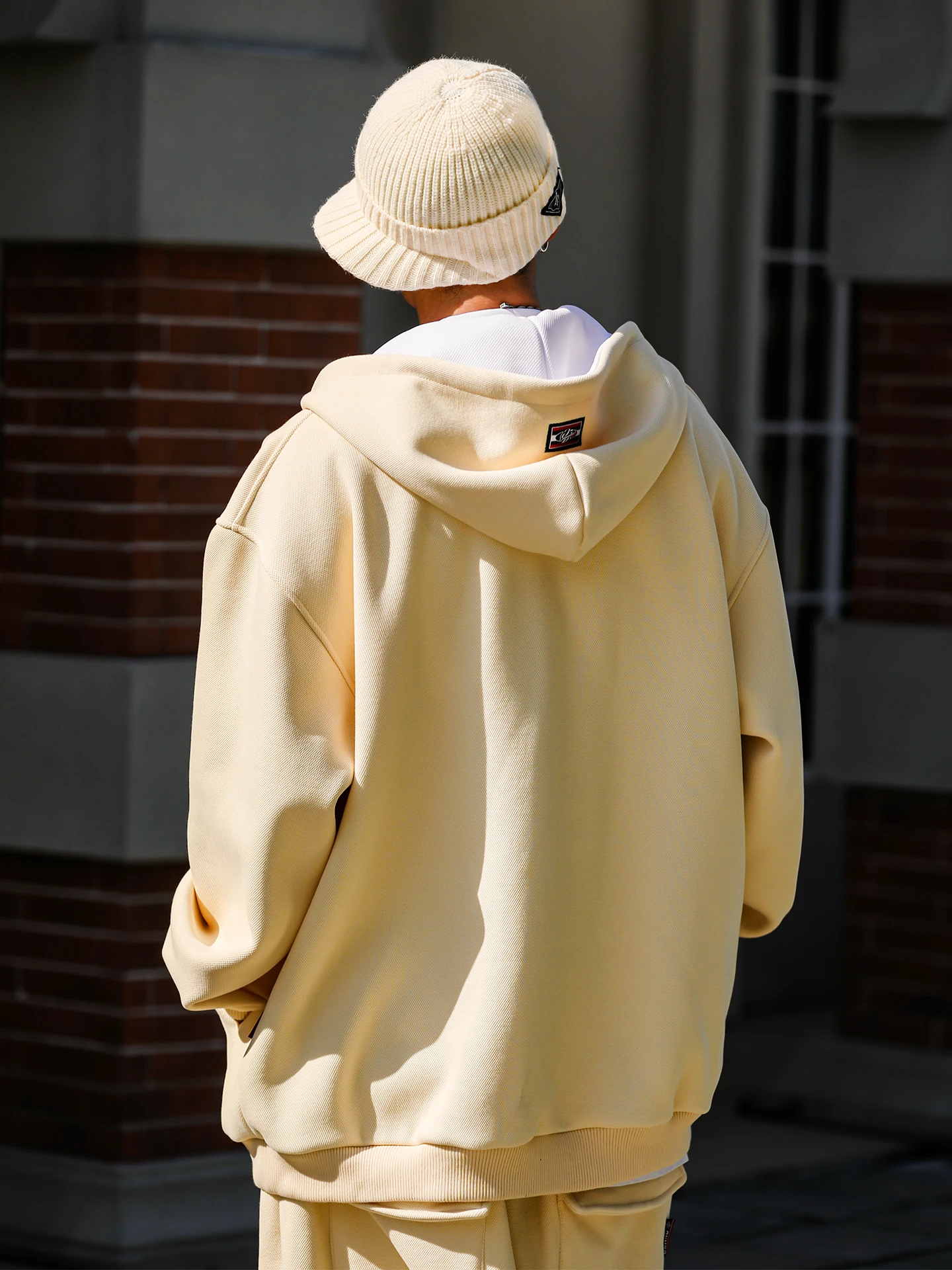 ACUSA American Casual Hiphop Style Thickened Hoodie Zipper Lamb Velvet Simulation Heavy Honeycomb Face Sweatshirt for Youth