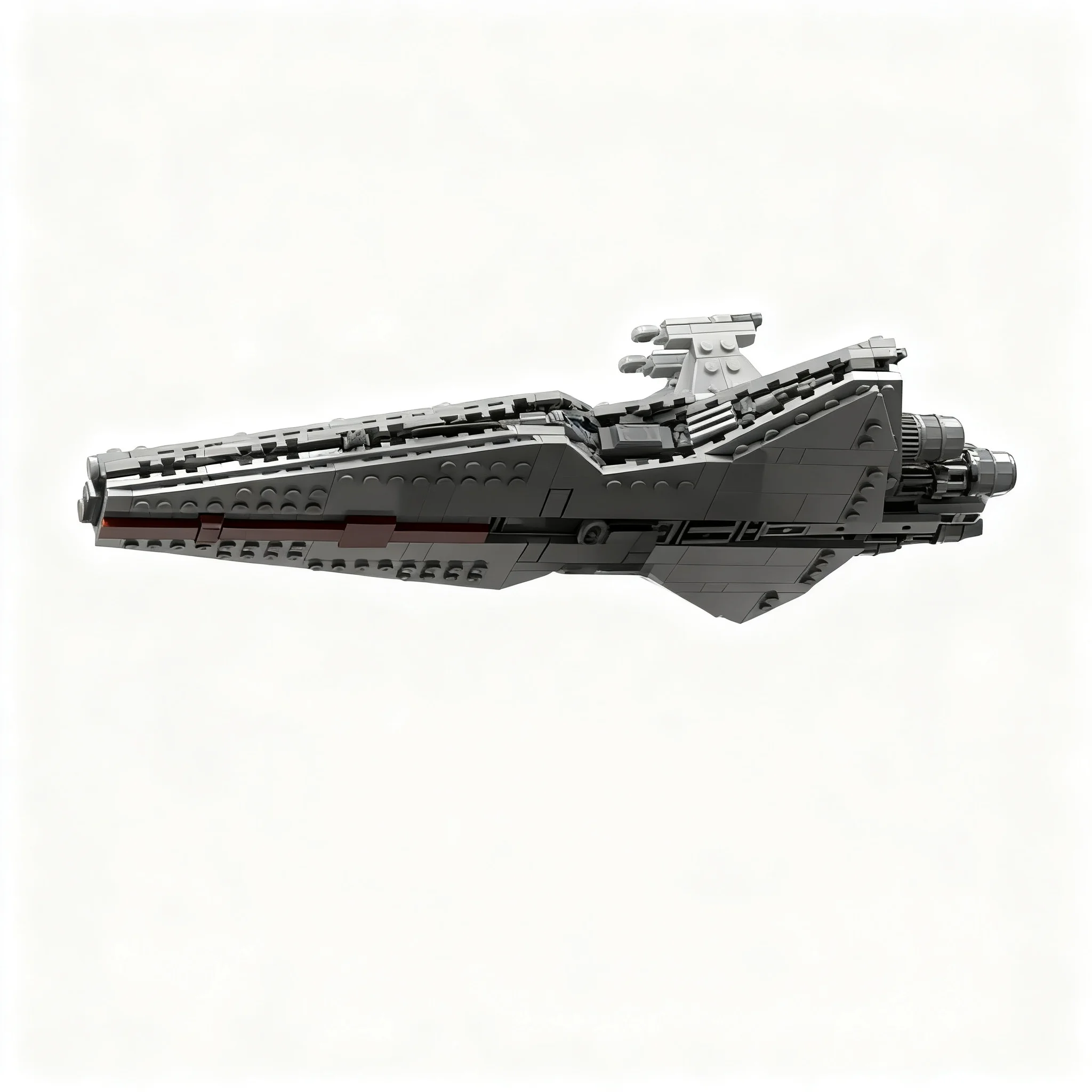 638pcs MOC Improved Midiscale Venator Stand Star Battle Model Building Blocks Toy Architecture Christmas Gift Assemble Idea DIY