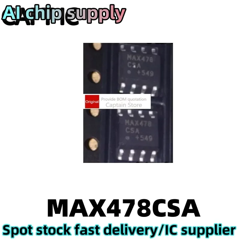 5PCS MAX478CSA MAX478ESA MAX478 SOP8