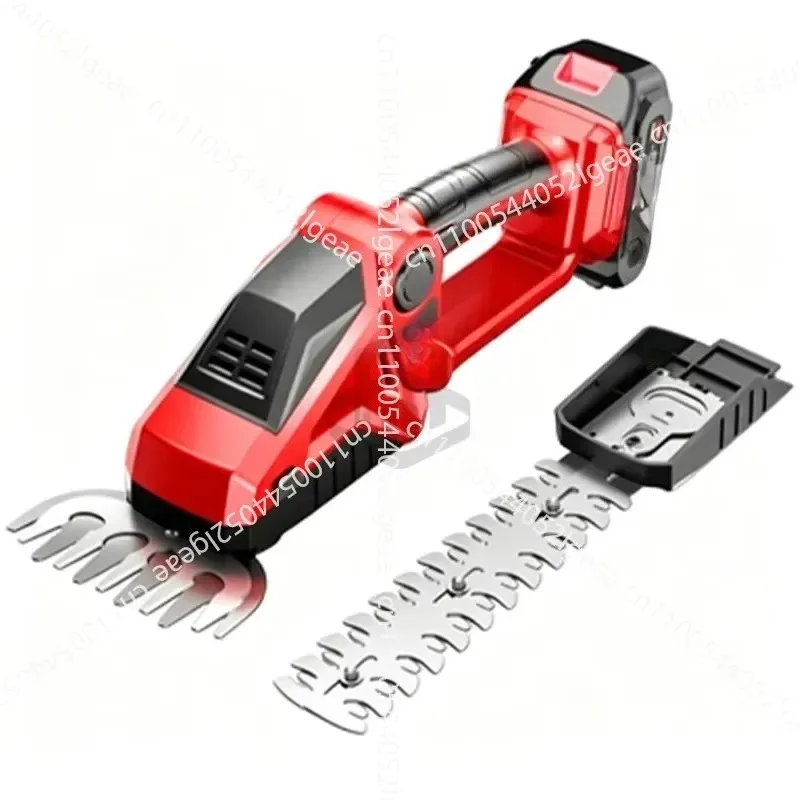 Rechargeable 2-in-1 Lawn Cutter with Stainless Steel Cutting Blade