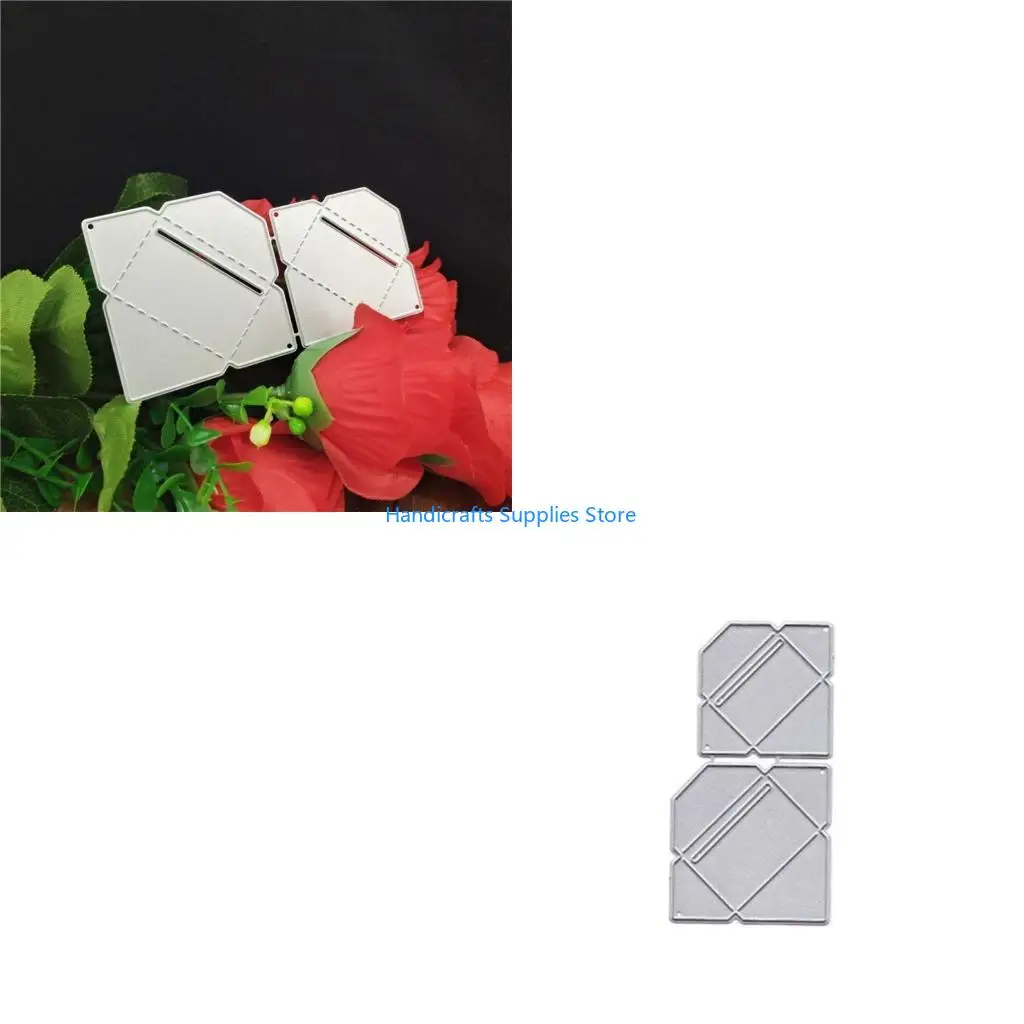 R1WA Envelope Metal Cutting Dies Handmade Crafts Projects Art Creation Supplies