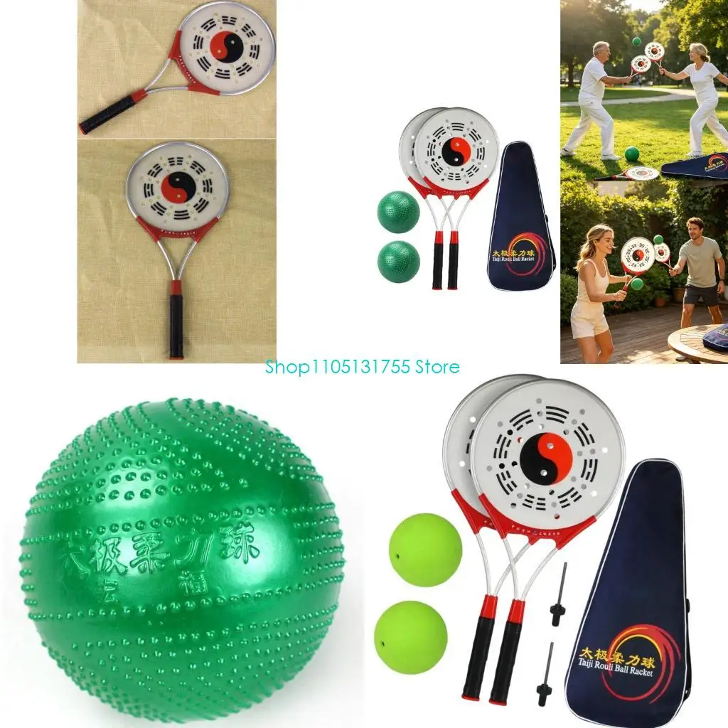 K0EF Beginner Soft Ball Exercise Set with Metal Frame Design for Daily Training, Gentle Workouts, and Community Wellness