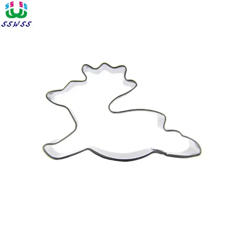 Happy Little Deer Cake Decorating Fondant Cutters Tools Hot Selling,Chocolate Cake Cookies Biscuits Baking Molds,Direct Selling