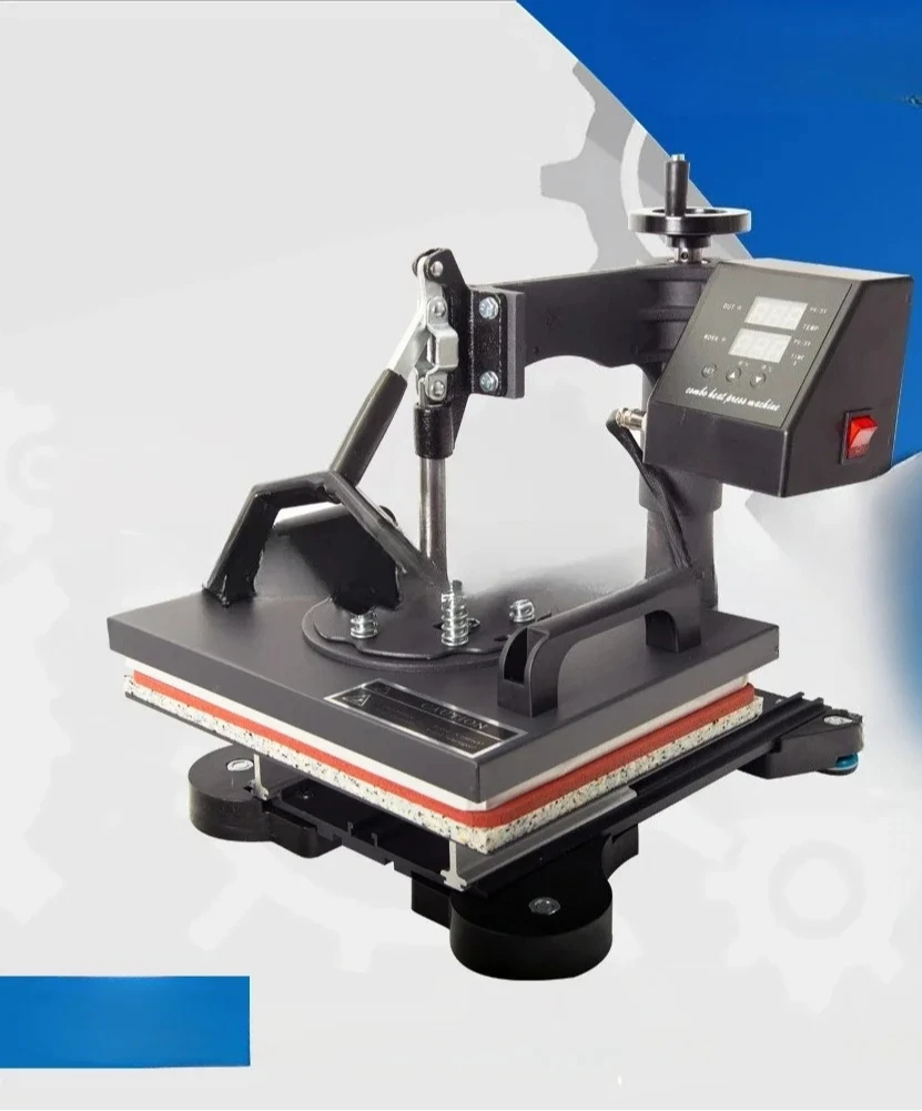 Heat transfer machine 230 standard US insert high pressure heat transfer T-shirt hot press