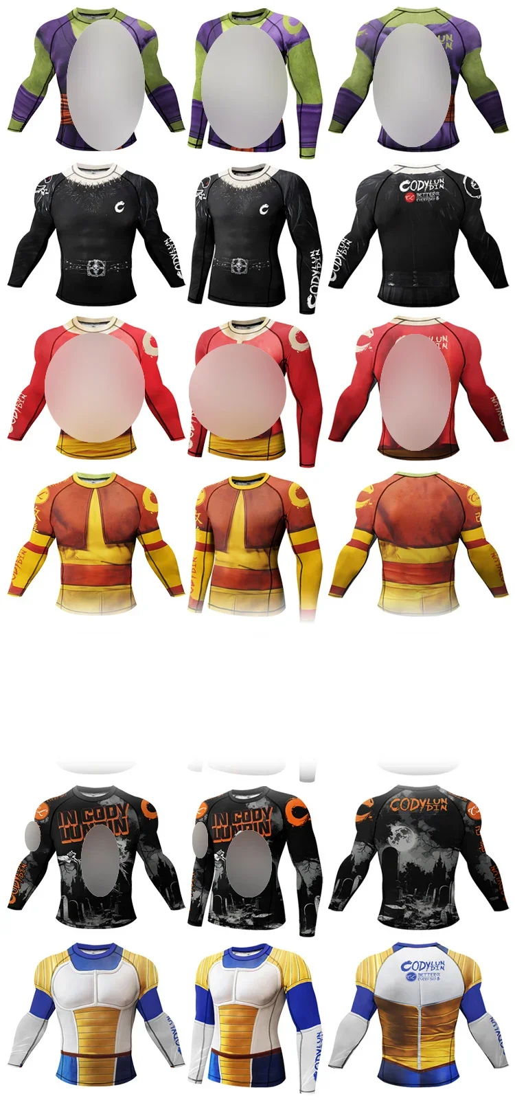 Bandai Anime Digimon WarGreymon MetalGarurumon Courage Friendship Unisex Rundhals-Sweatshirt Weich Bequem Relaxed-Fit Herbst Winter – Detail 4