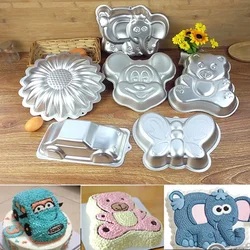 Cartoon cake mold / oven / car bear Elephant / children's birthday cake /DIY baking/