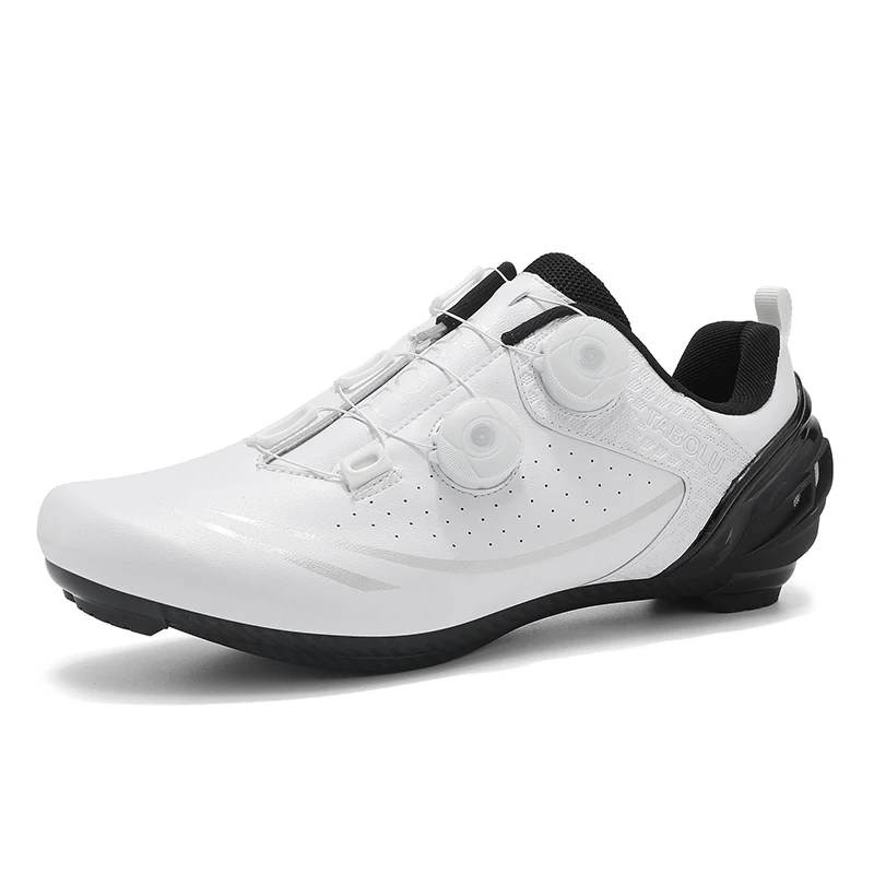 Speed Cycling Sports Shoes Breathable Mountain Bike Shoes Men'S Road Cycling Shoes Buckle Shoes Spd Shoes Flat Pedal Bike Shoes