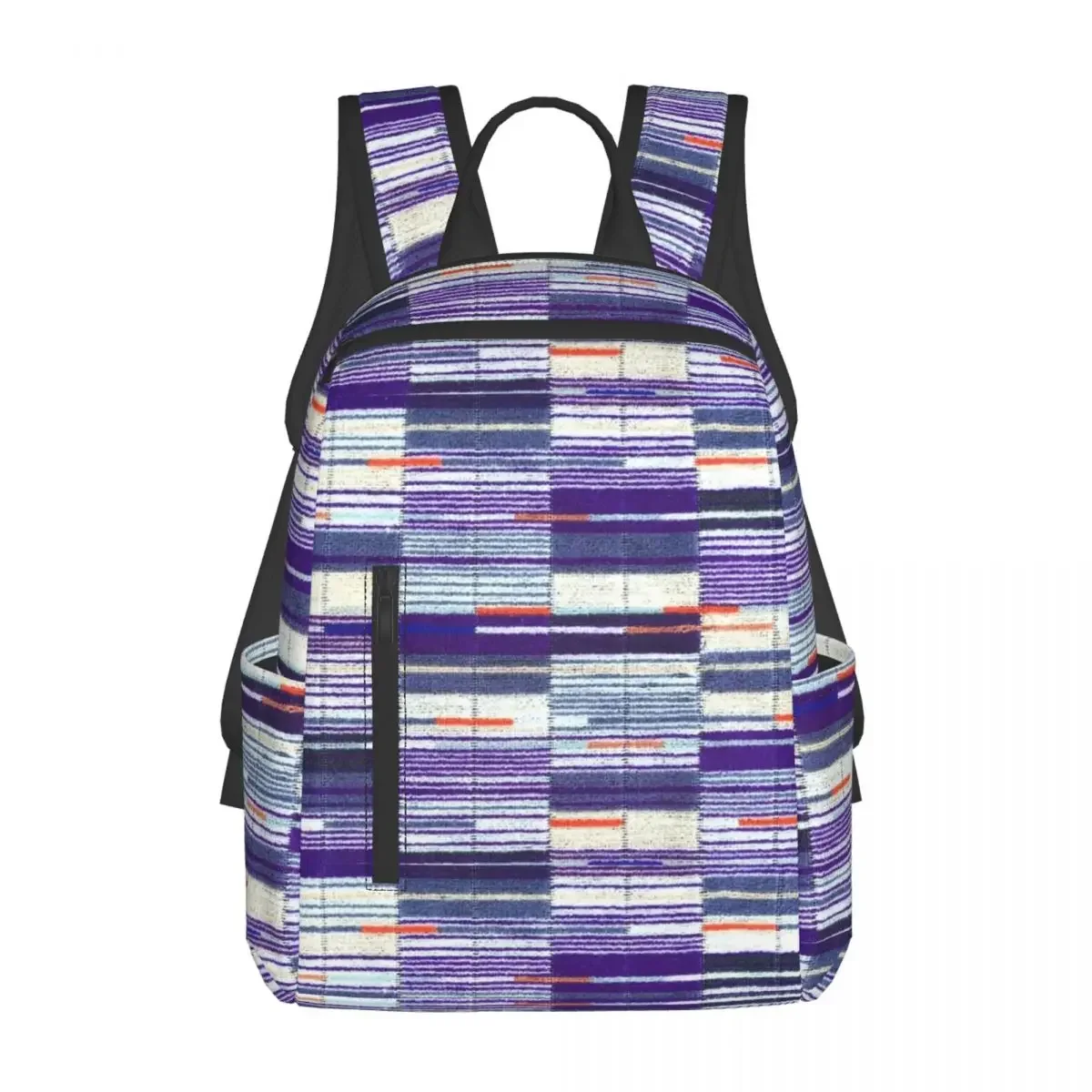 

Elizabeth Line Underground Moquette Seat Cover Backpack Daypack Large Capacity Kids BookBag School Bag Shoulder Bags