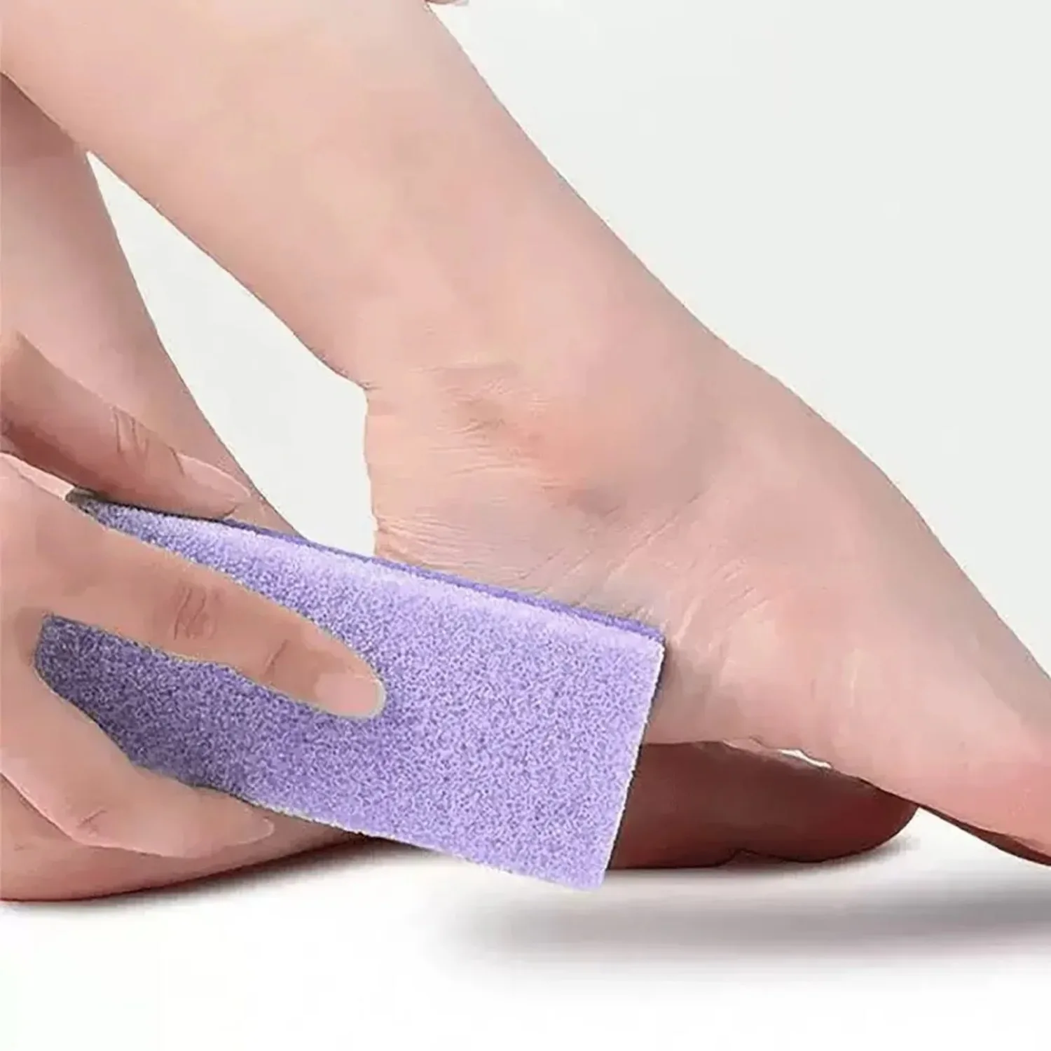 10 Uds. Lima de piedra pómez para pies, eliminador de callos y piel muerta, depurador de talón, pies suaves en segundos, herramienta exfoliante de pedicura