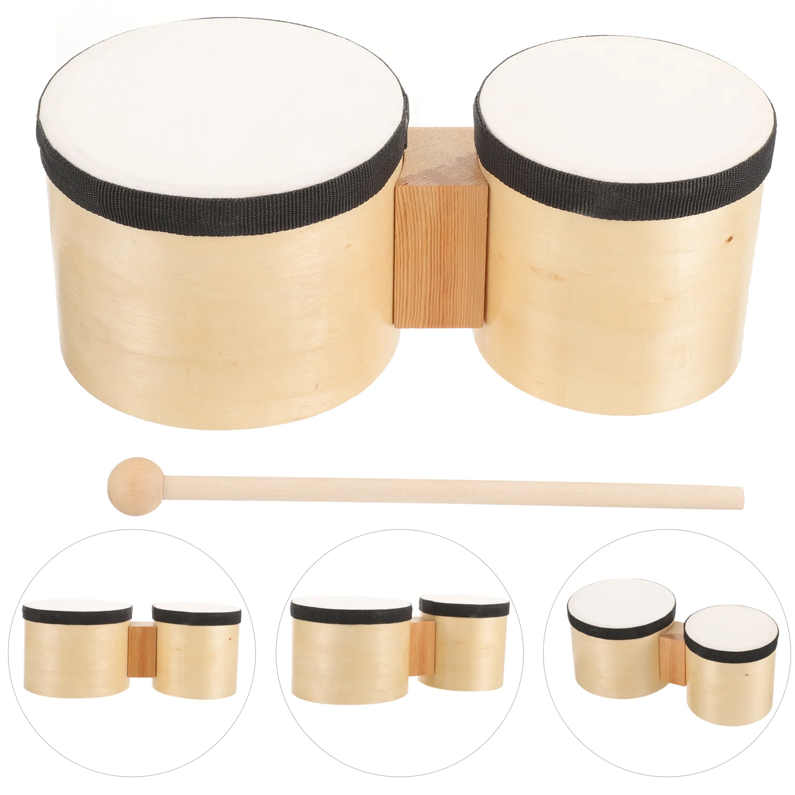 

Kindergarten Early Education Class Dance Percussion Instrument 4 Inches 5 Drum Accessories Car Rhythm Sticks