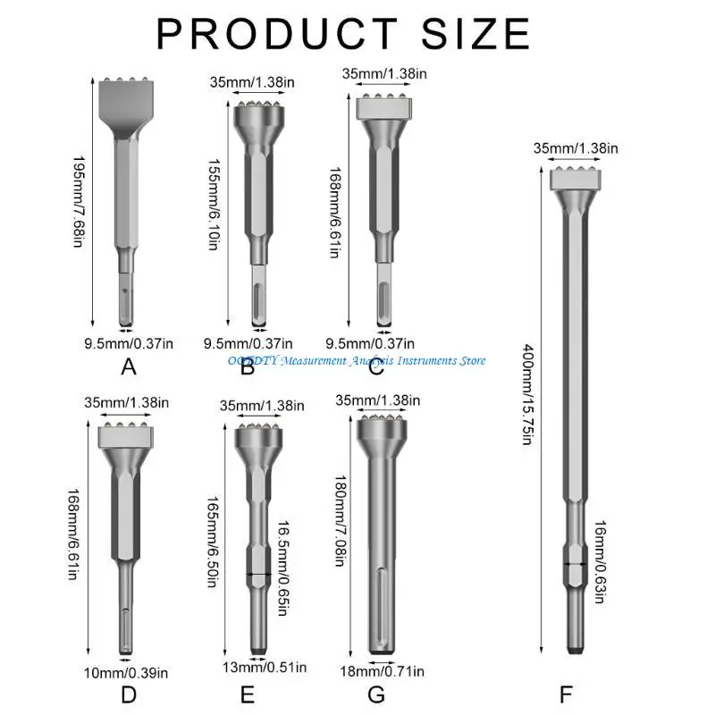 Kepala Pahat Multifungsi 367D Kepala Pahat Rekayasa Presisi untuk Palu Pembongkaran