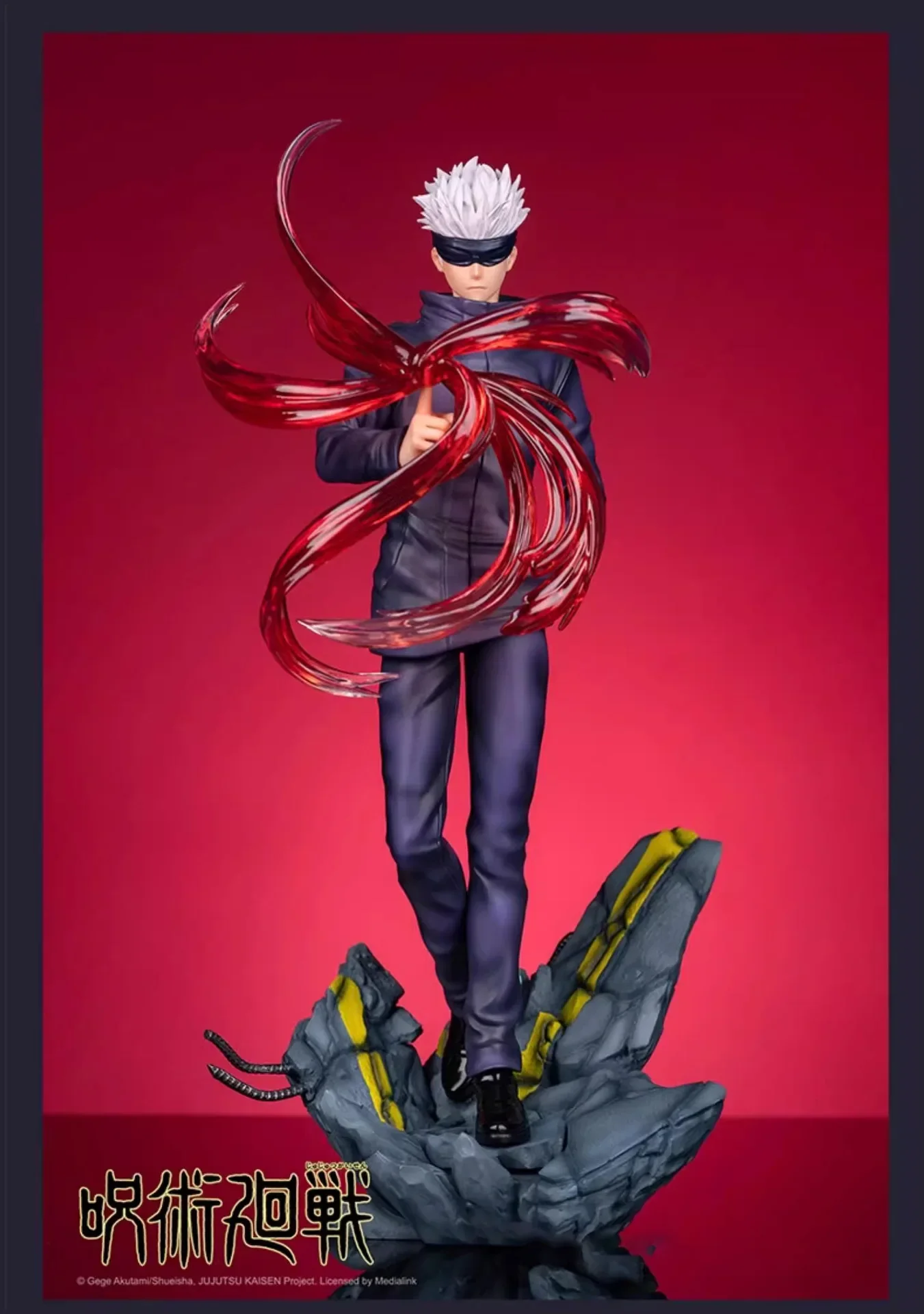 バンダイ 30 センチメートルアニメ漫画呪術廻戦五条悟子供のおもちゃモデル Figurals コレクション Brinquedos アクションフィギュア誕生日ギフト