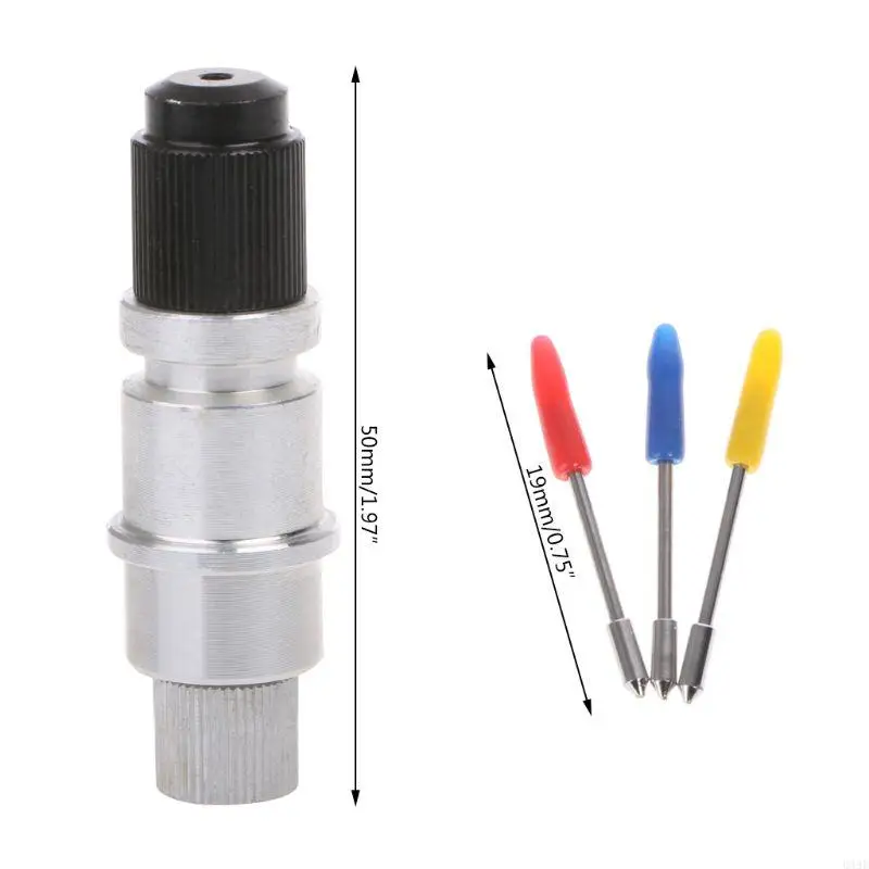 649e silhuette cameo titular + 15pcs lâminas conjunto plotter cortador vinil 30 ° 45 ° 60 ° ACCE