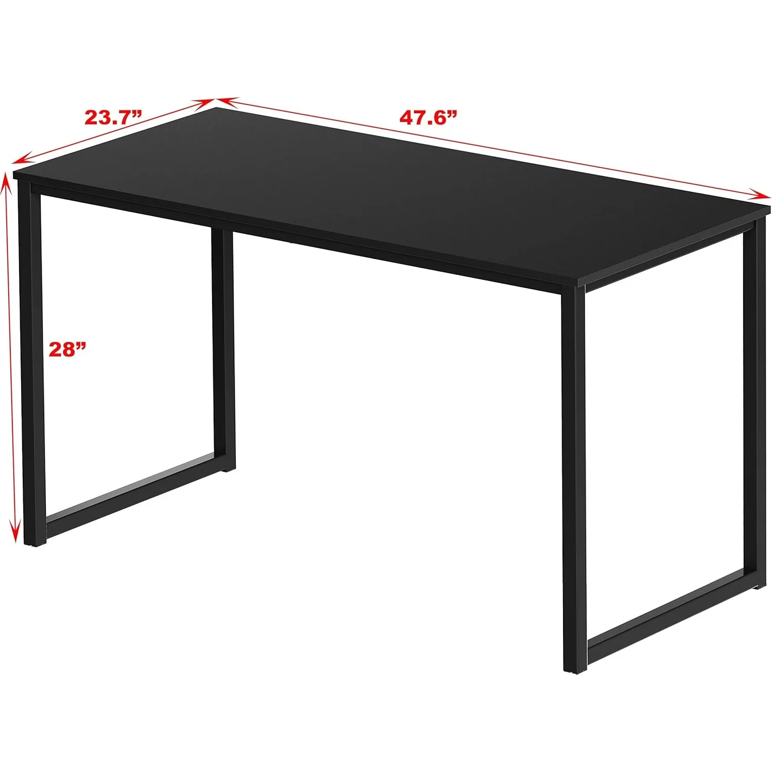 Home Office 48-Inch Computer Desk, Black