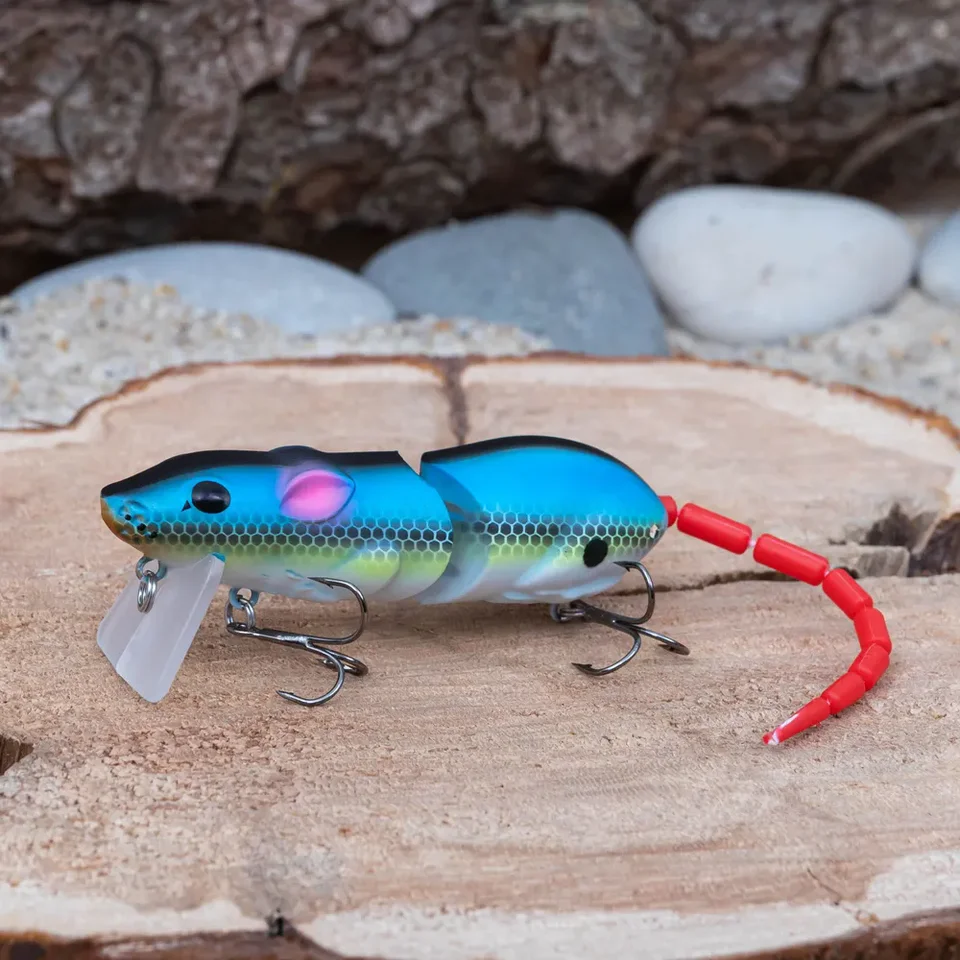 catching fish with lures Cranky Cats: Chunk-'n-Wind Bass Lures for Summer Catfish