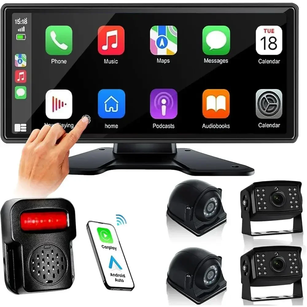 RV Camera System with Carplay Android Auto