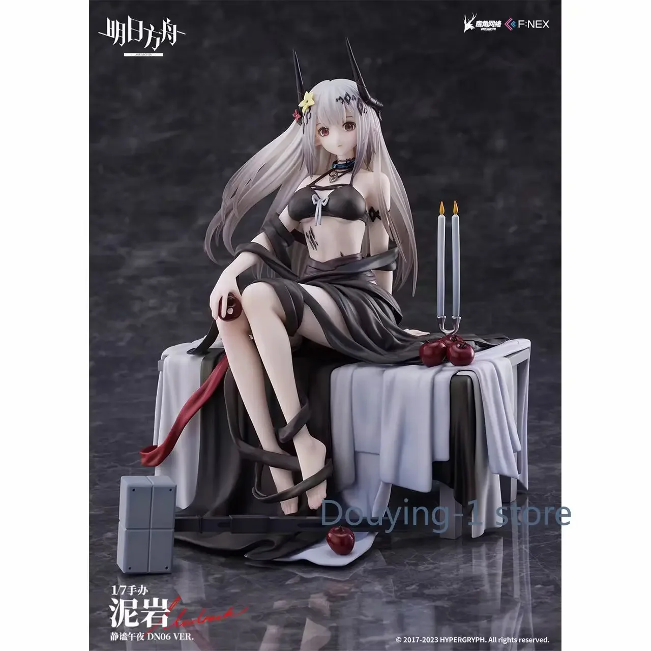 في الأوراق المالية؛ على استعداد للشحن؛ F:NEX Arknights Mudrock ملابس السباحة Tranquil Midnight DN06 الشكل