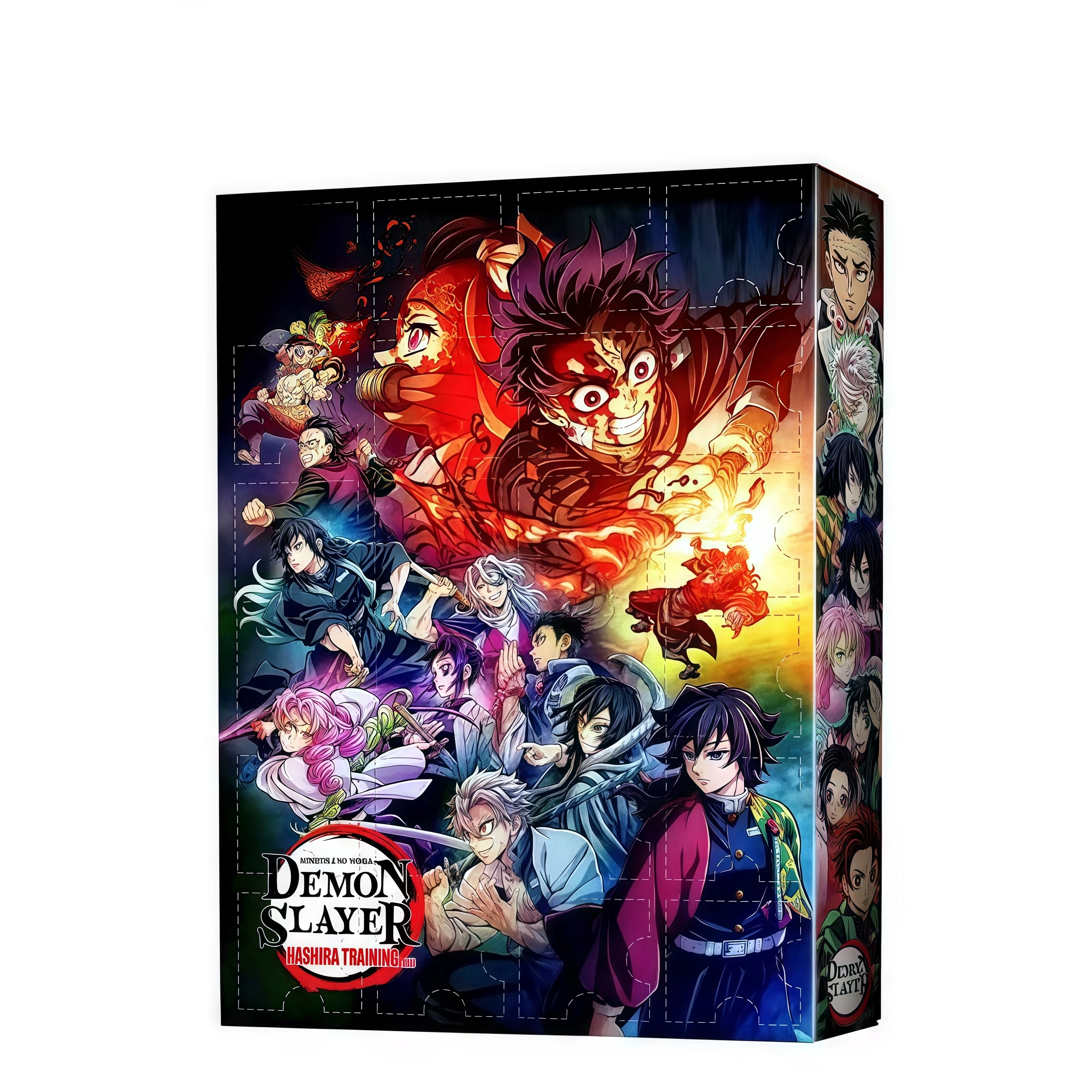 2026 Demon Slayers Adventskalender Weihnachten Countdown-Kalender 2 DAnime Figur 24 Tage Überraschungsbox Peripherie Kinderspielzeug Geschenk