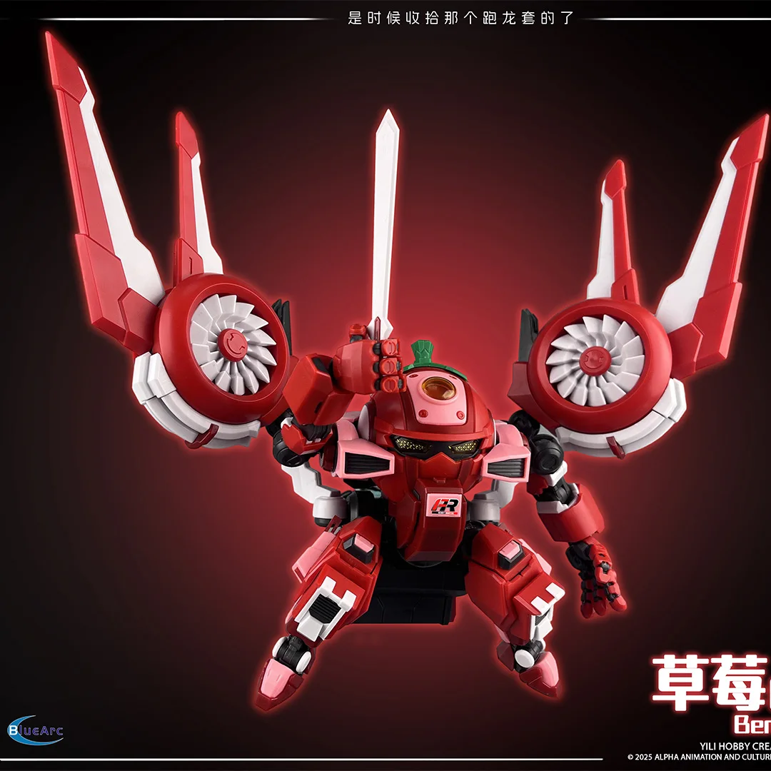 

AULDEY Fruit Treasure Special Attack Strawberry Battle Treasure Китайская оригинальная комбинированная сборная модель меха, ABS