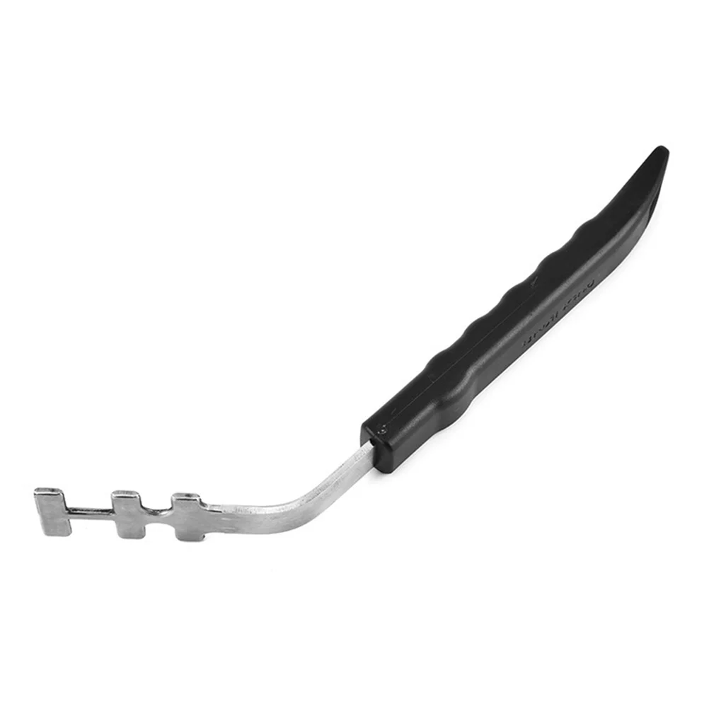 2 Pcs Steel Oven Net Handle Heat Resistant Grill Tool Rack Gripper Clamp Grill Grate Lifter for Kitchen Barware