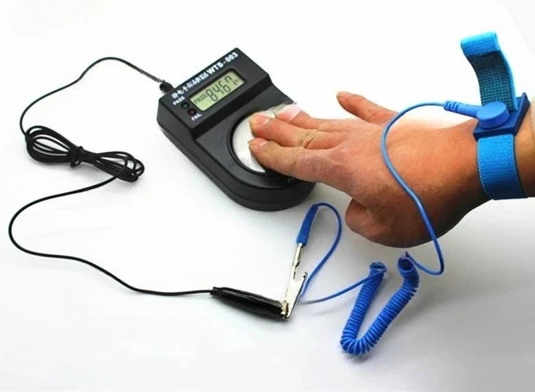 Digital Anti-static Wrist Strap Tester, Detector, Tester, Anti-static Wristband Tester