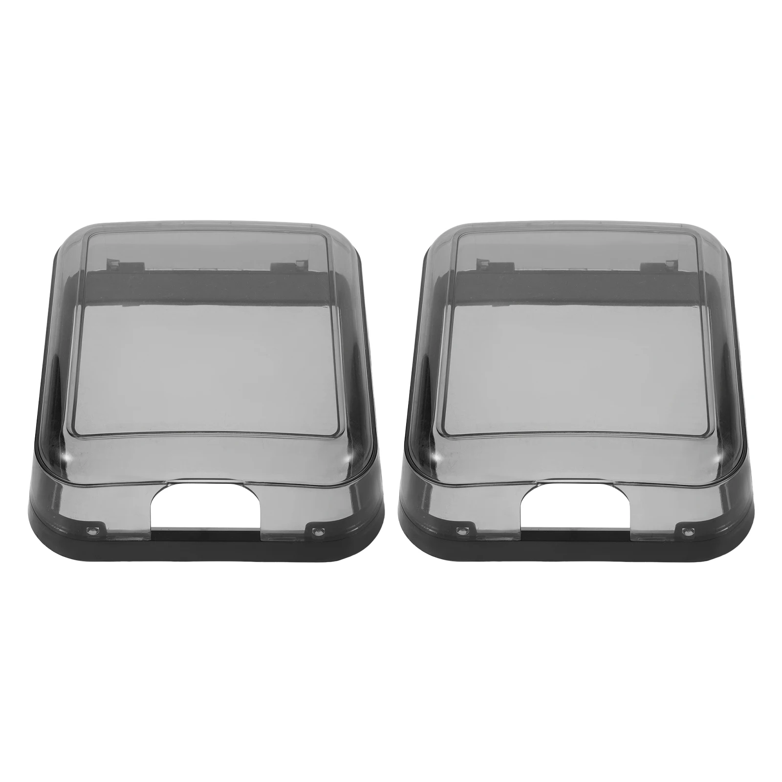 

2Pcs Outside Outlet Cover Waterproof Universal Switch Protector Self-Adhesive Easy Install for Home Bathrooms Kitchens Damp